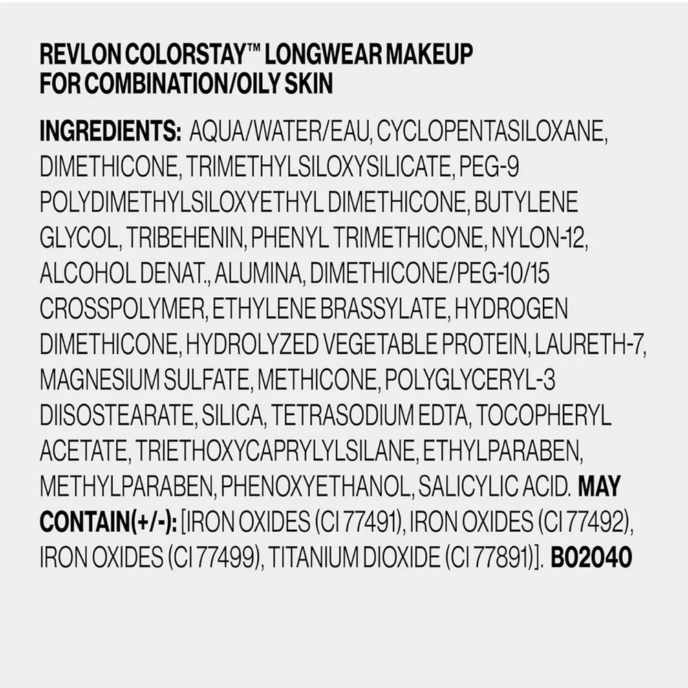 Revlon Colorstay Matte Finish Makeup | Combination/Oily Skin | Mocha 450